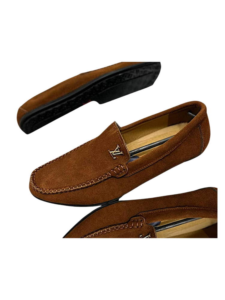 Soulier LUIS VUITTON Éclat Brun